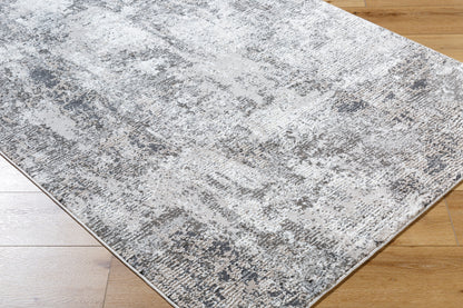 Surya Alder ALD-2319 Taupe Machine Washable Area Rug by LIVABLISS
