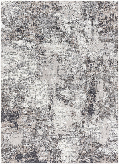 Surya Alder ALD-2319 Taupe Machine Washable Area Rug by LIVABLISS