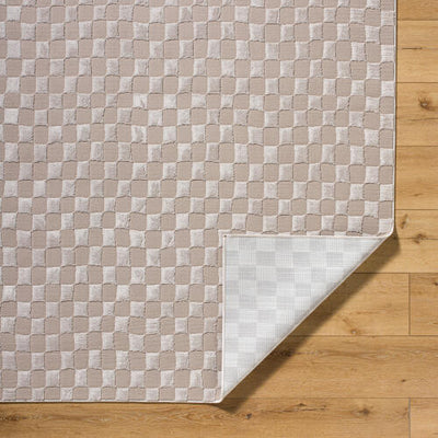 Surya Alder ALD-2321 Taupe Machine Washable Area Rug by LIVABLISS