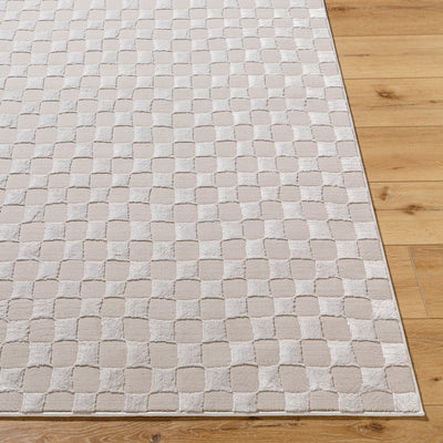 Surya Alder ALD-2321 Taupe Machine Washable Area Rug by LIVABLISS