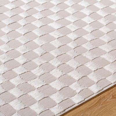 Surya Alder ALD-2321 Taupe Machine Washable Area Rug by LIVABLISS