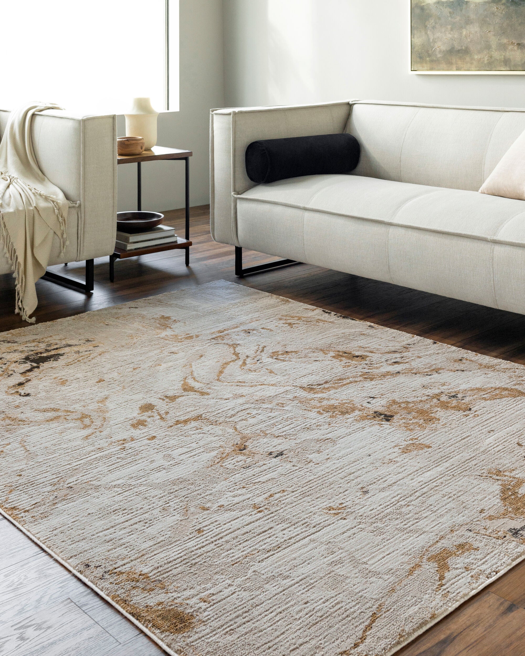 LIVABLISS Allegro ALG-2346 Light-Beige Area Rug
