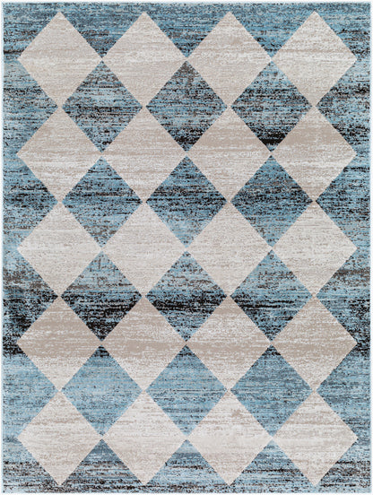 LIVABLISS Allegro ALG-23049 Blue Area Rug