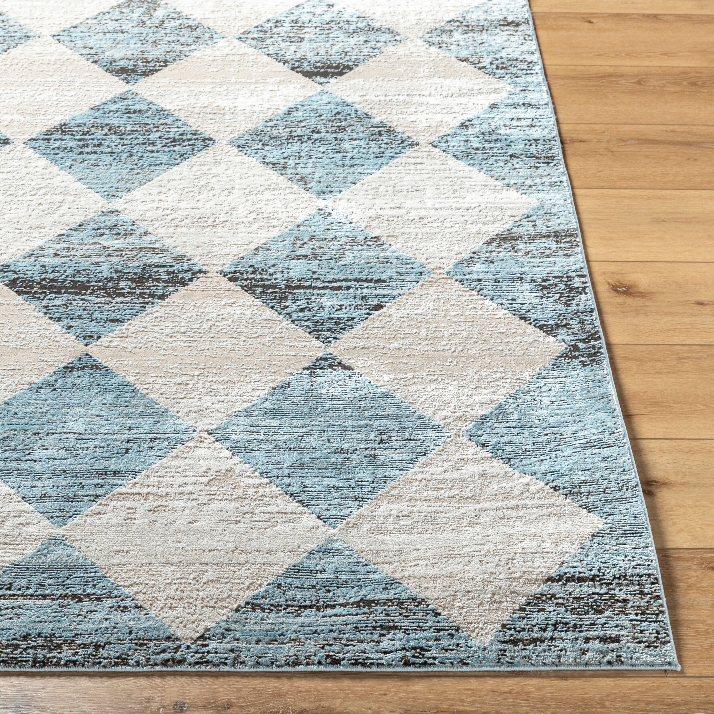 LIVABLISS Allegro ALG-23049 Blue Area Rug
