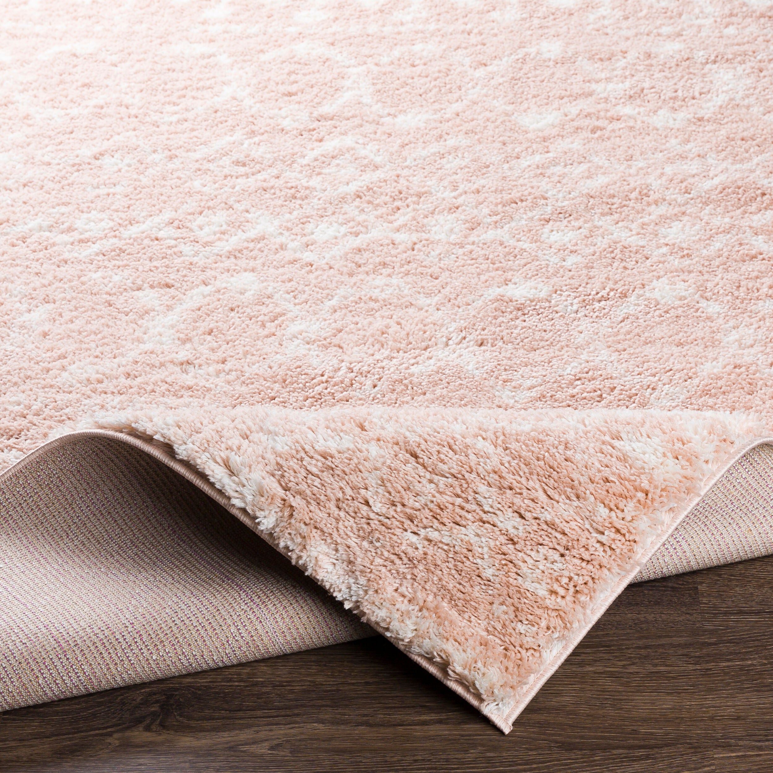 Livabliss Aliyah Shag ALH-2300 Pink Area Rug