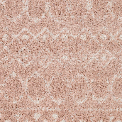 Livabliss Aliyah Shag ALH-2300 Pink Area Rug