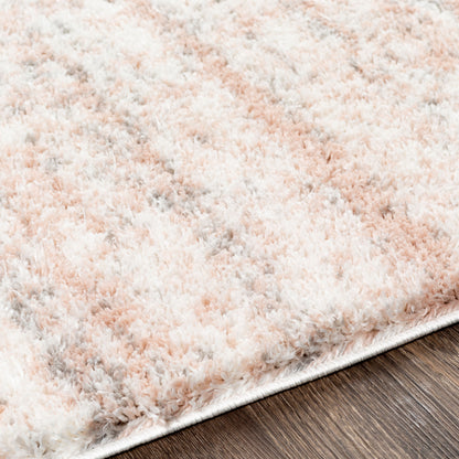 Surya Aliyah Shag ALH-2305 Pink Area Rug by LIVABLISS