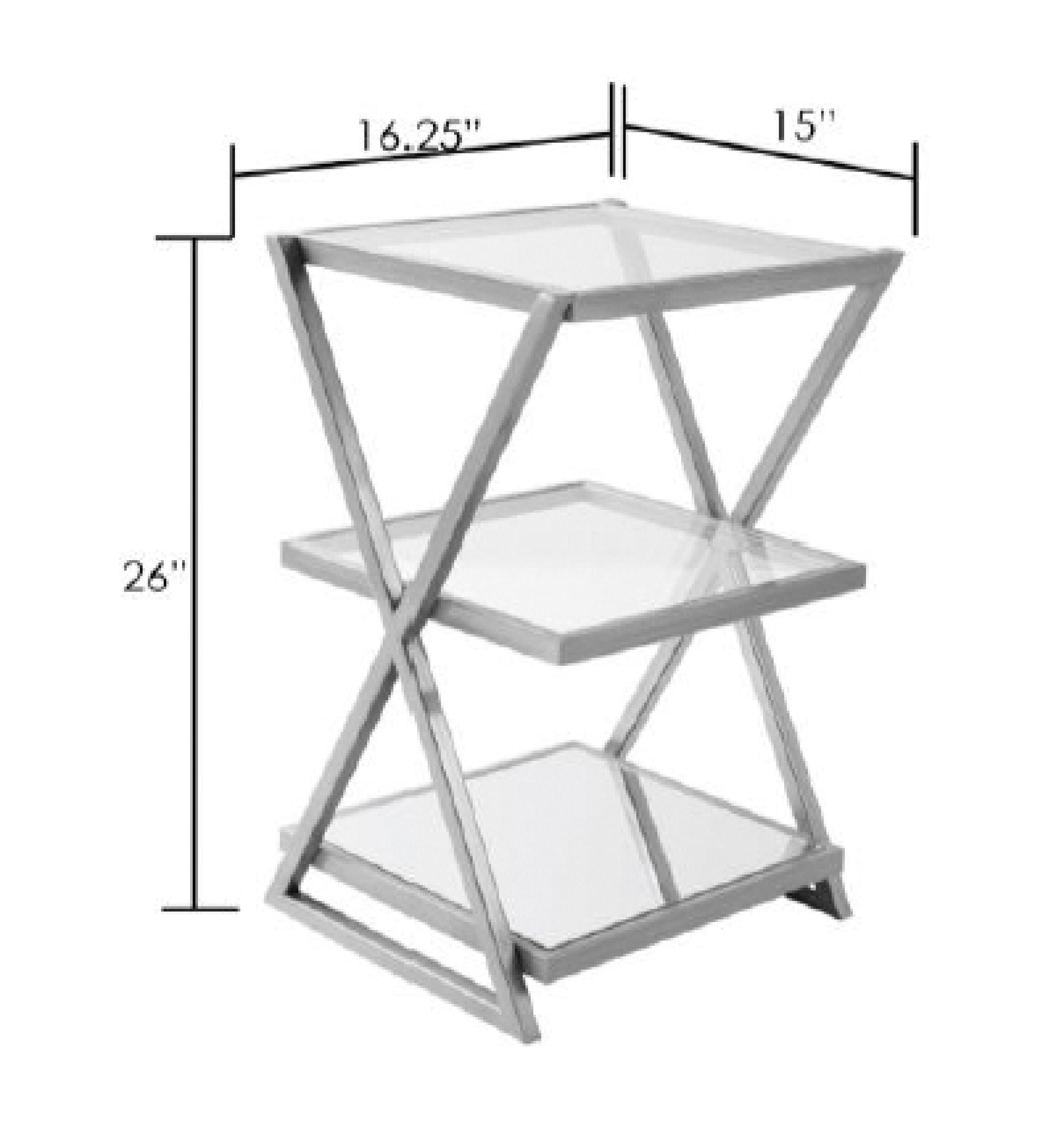 Surya Aliya ALI-001 Furniture End Table by LIVABLISS