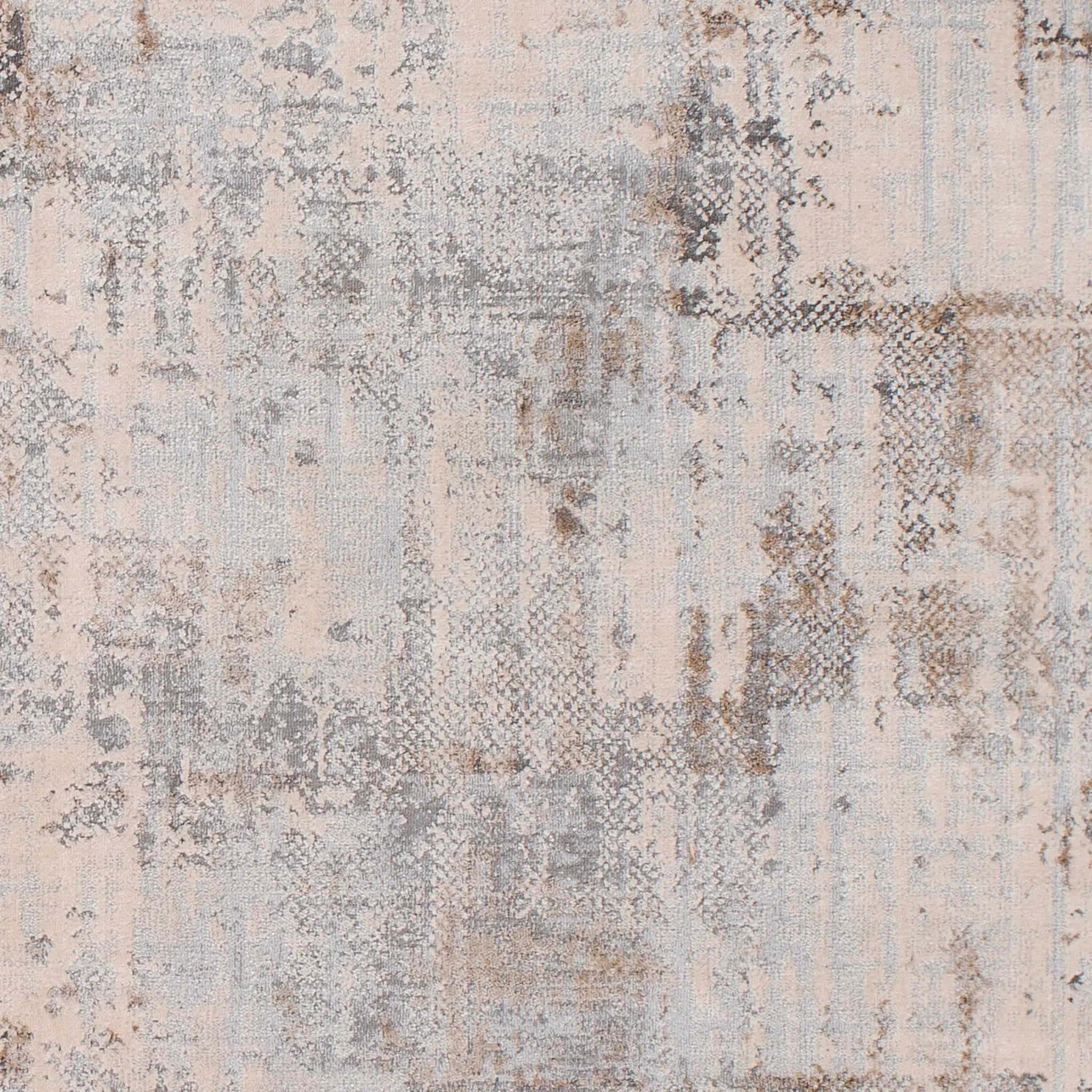 Alpine ALP-2304 Light-Gray Area Rug by LIVABLISS