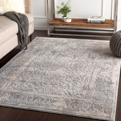 Surya Alpine ALP-2307 Light Gray Area Rug by LIVABLISS