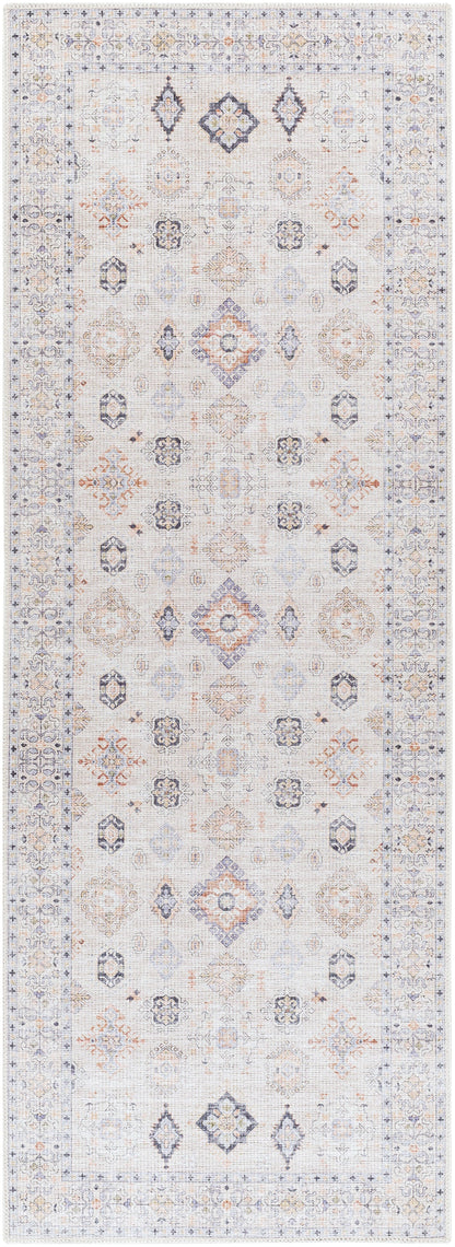 Surya Alanya ALY-2302 Beige Machine Washable Area Rug by LIVABLISS