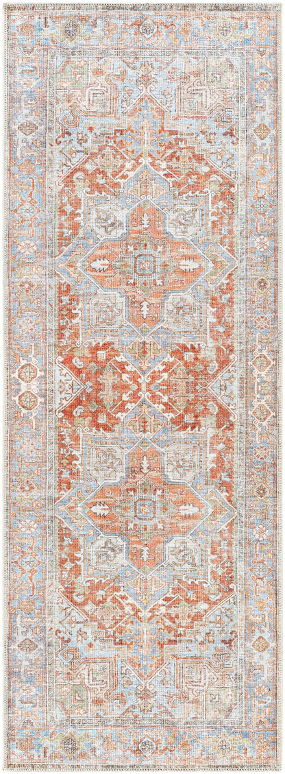 Surya Alanya ALY-2305 Brown Machine Washable Area Rug by LIVABLISS