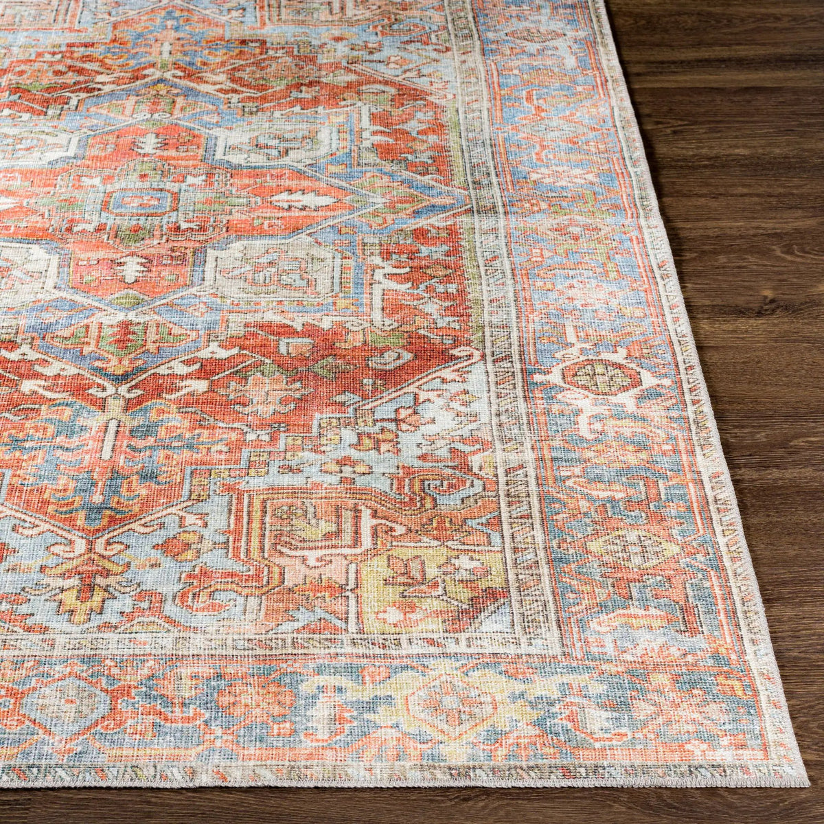 Alanya ALY-2305 Brown Area Rug by LIVABLISS