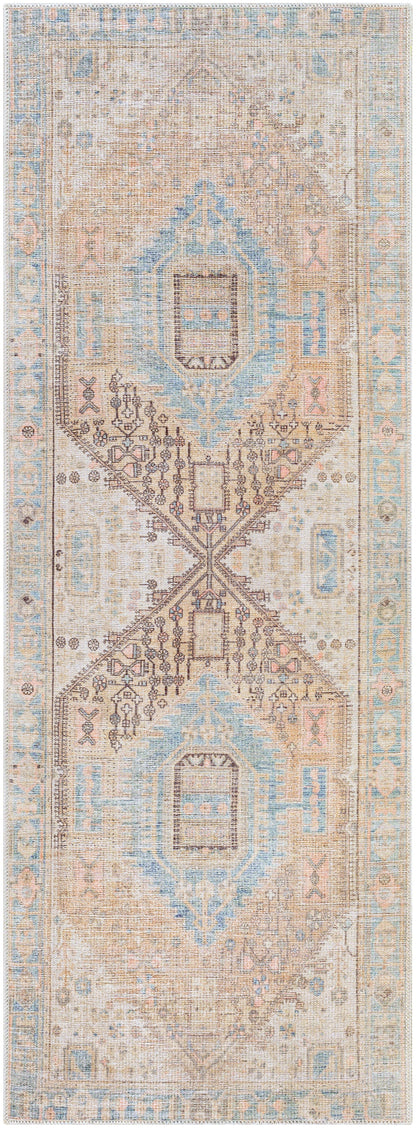 Surya Alanya ALY-2306 Beige Machine Washable Area Rug by LIVABLISS