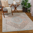 Surya Alanya ALY-2306 Beige Machine Washable Area Rug by LIVABLISS