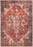 Surya Amelie AML-2308 Brown Machine Washable Area Rug by LIVABLISS