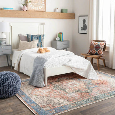 Amelie AML-2309 Rust Area Rug by LIVABLISS