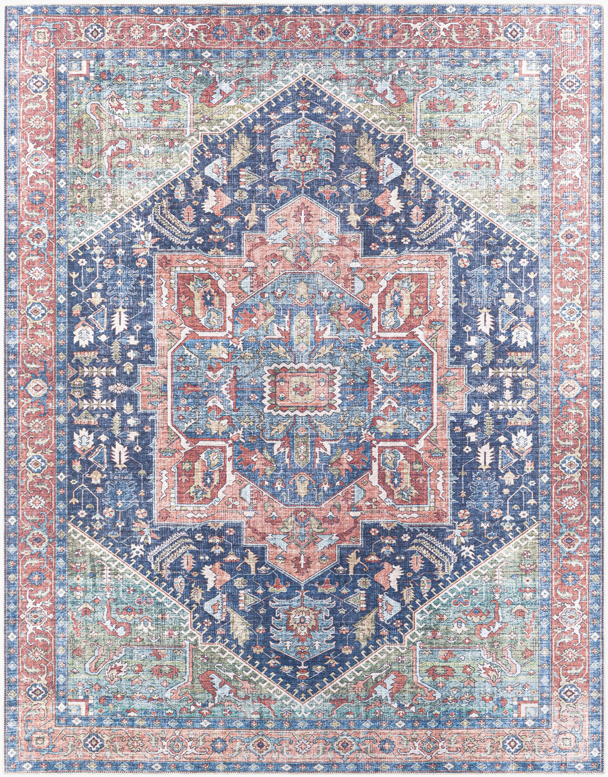 Amelie AML-2311 Navy Area Rug