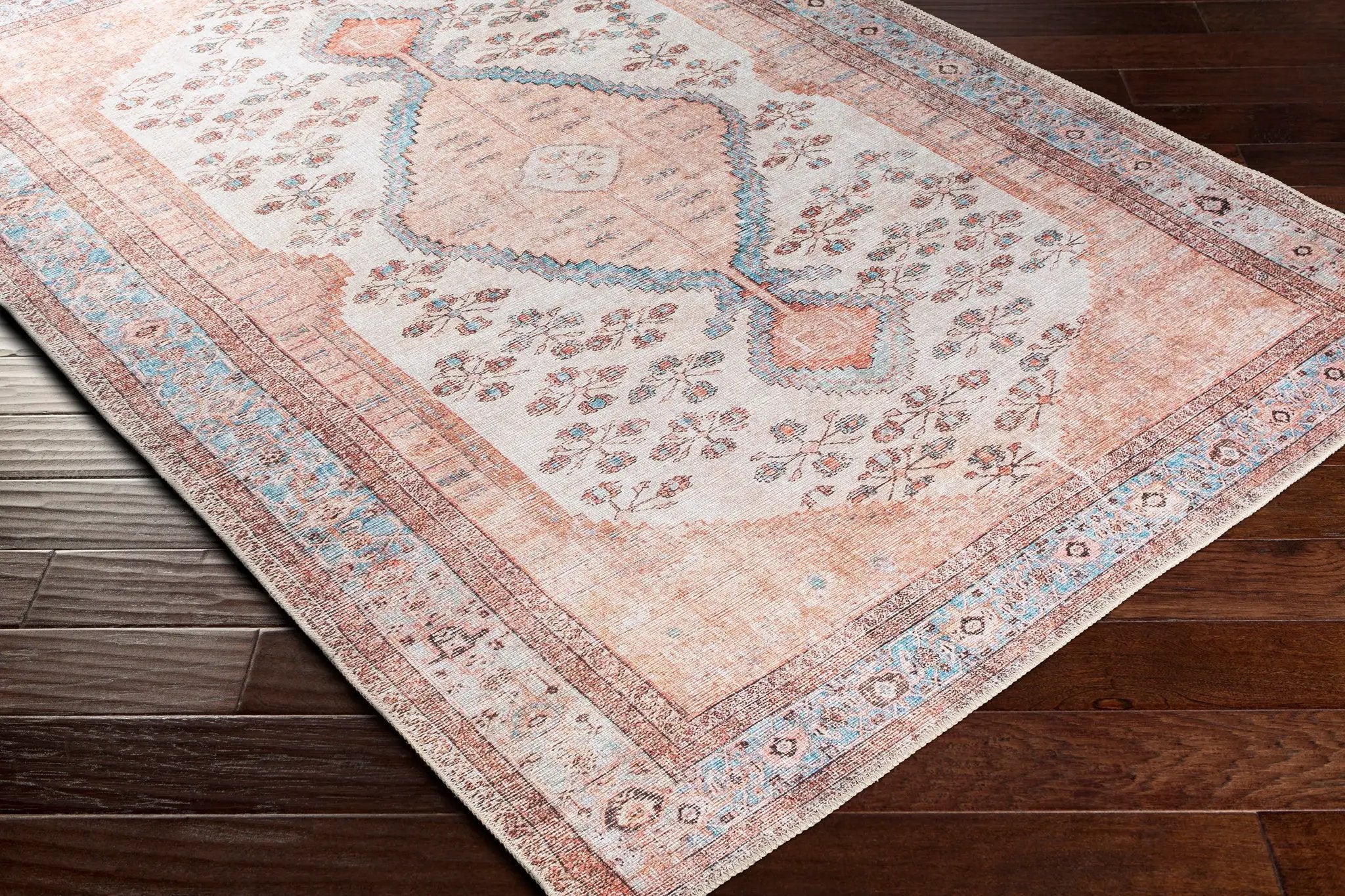 Amelie AML-2326 Pink Area Rug by LIVABLISS