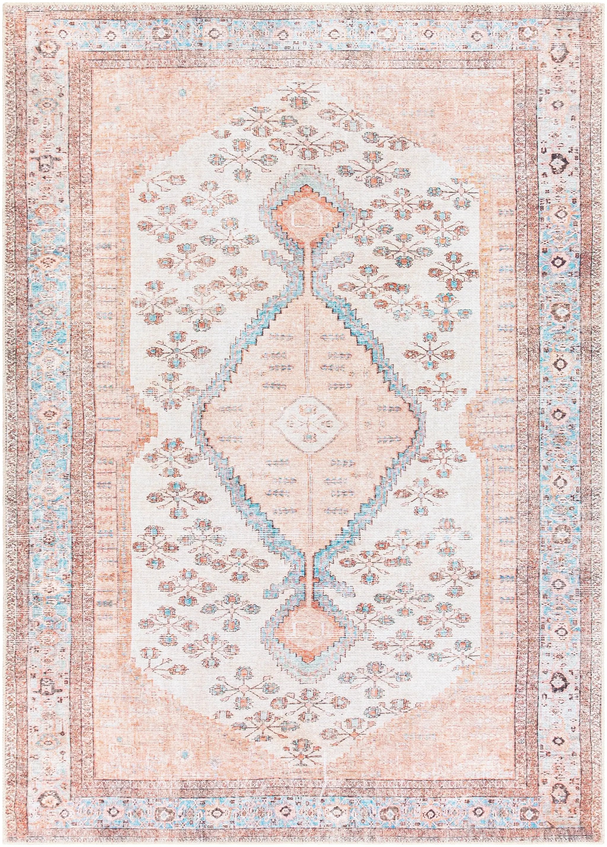 Amelie AML-2326 Pink Area Rug by LIVABLISS