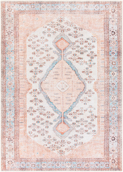 Surya Amelie AML-2326 Pink Machine Washable Area Rug by LIVABLISS