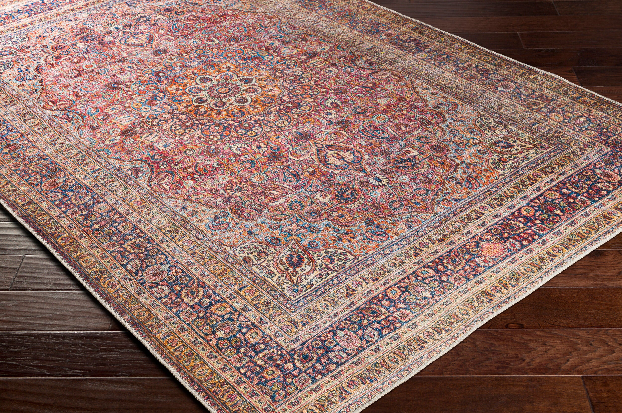 Amelie AML-2331 Burnt-Orange Area Rug
