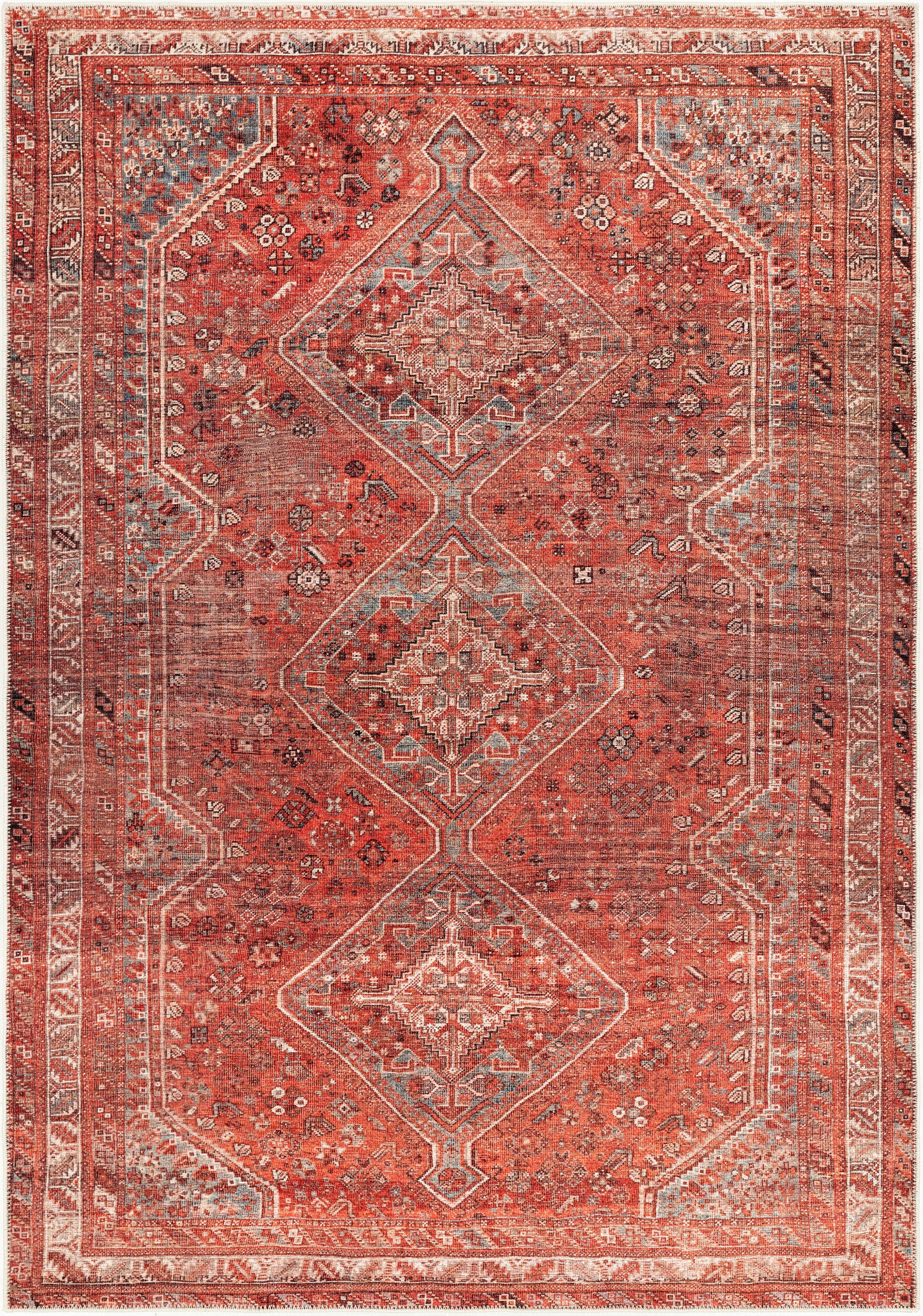 Amelie AML-2341 Rust Area Rug