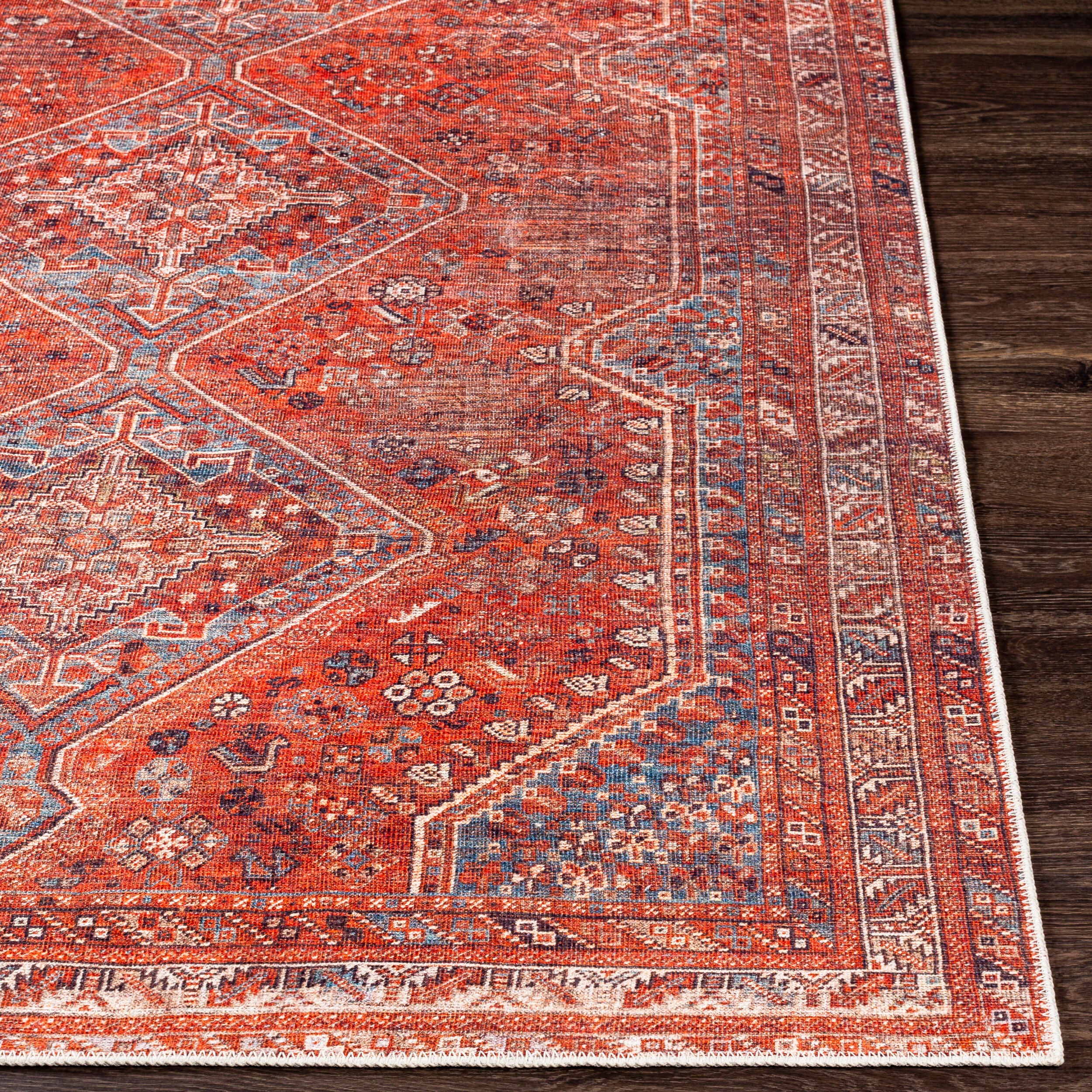 Amelie AML-2341 Rust Area Rug