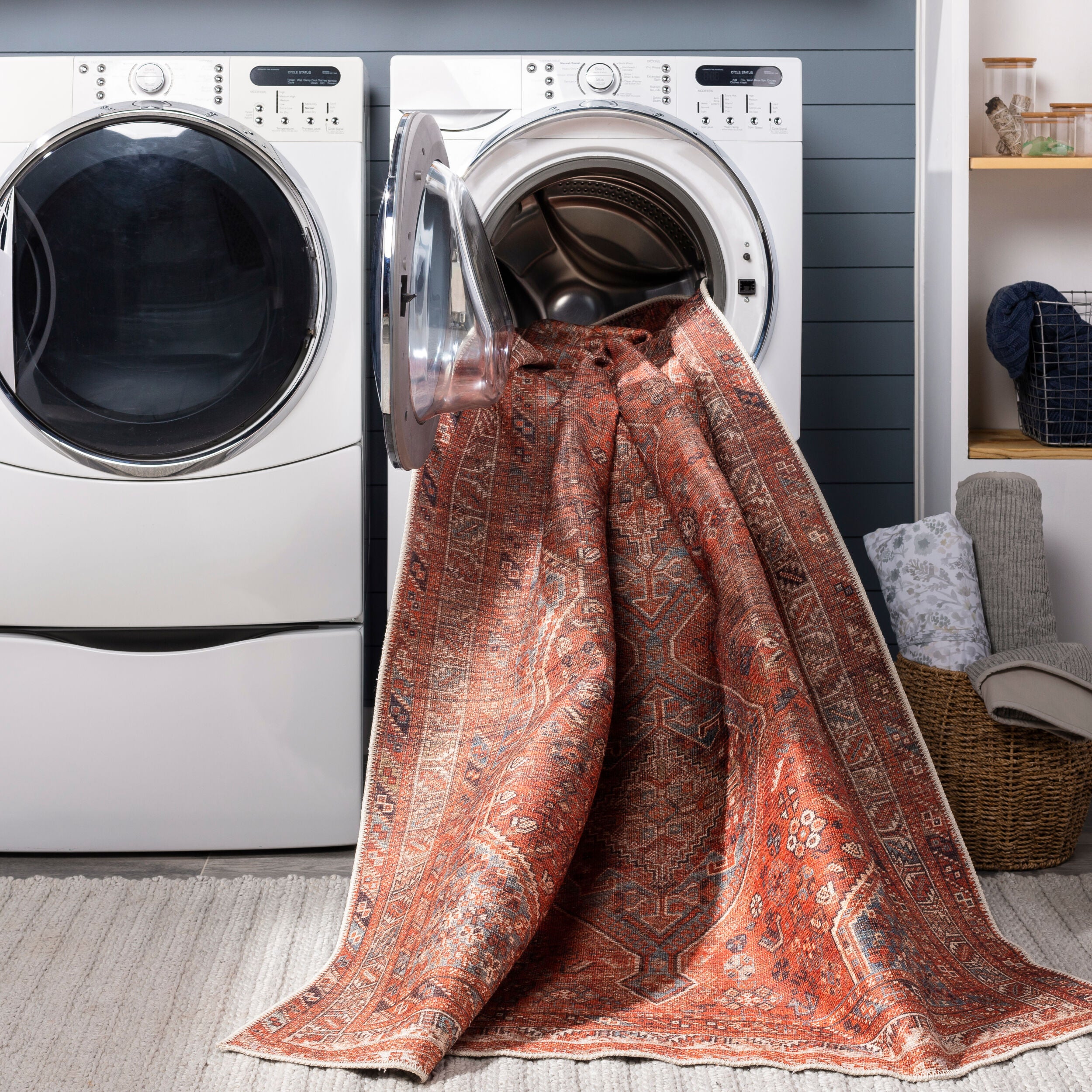 Amelie AML-2341 Rust Area Rug