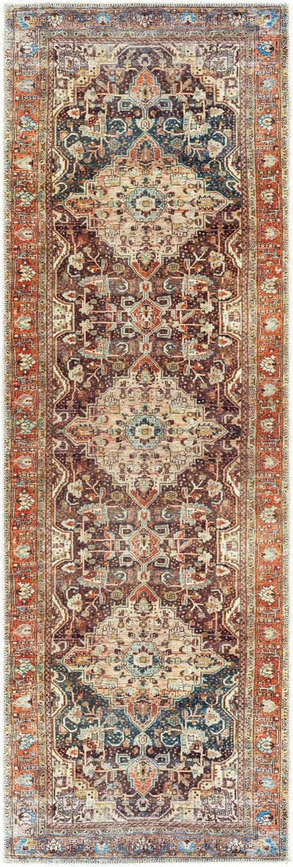 Surya Amelie AML-2343 Beige Machine Washable Area Rug by LIVABLISS