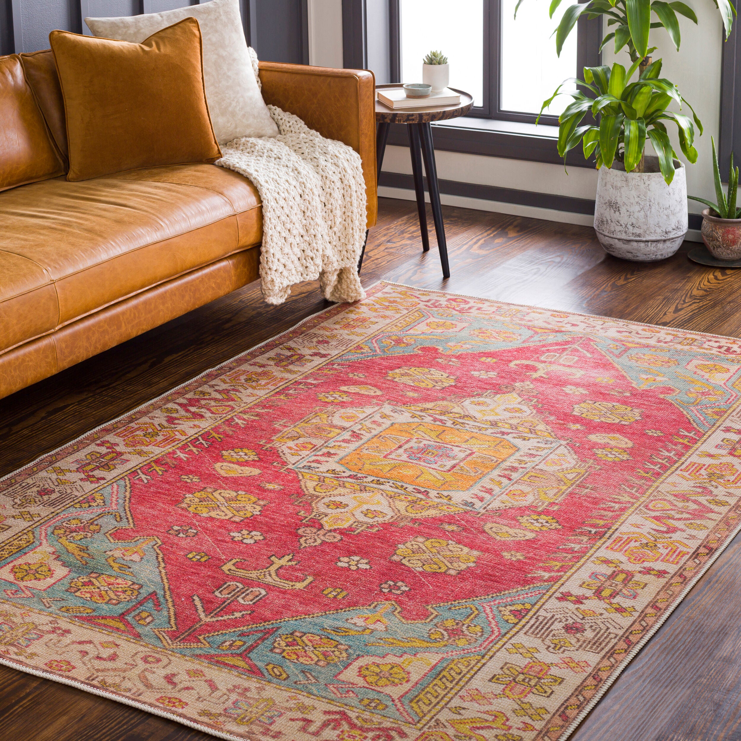 Amelie AML-2346 Pink Area Rug