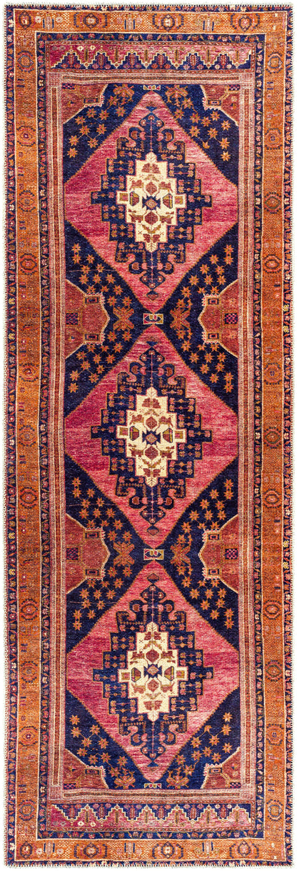 Surya Amelie AML-2347 Blue Machine Washable Area Rug by LIVABLISS