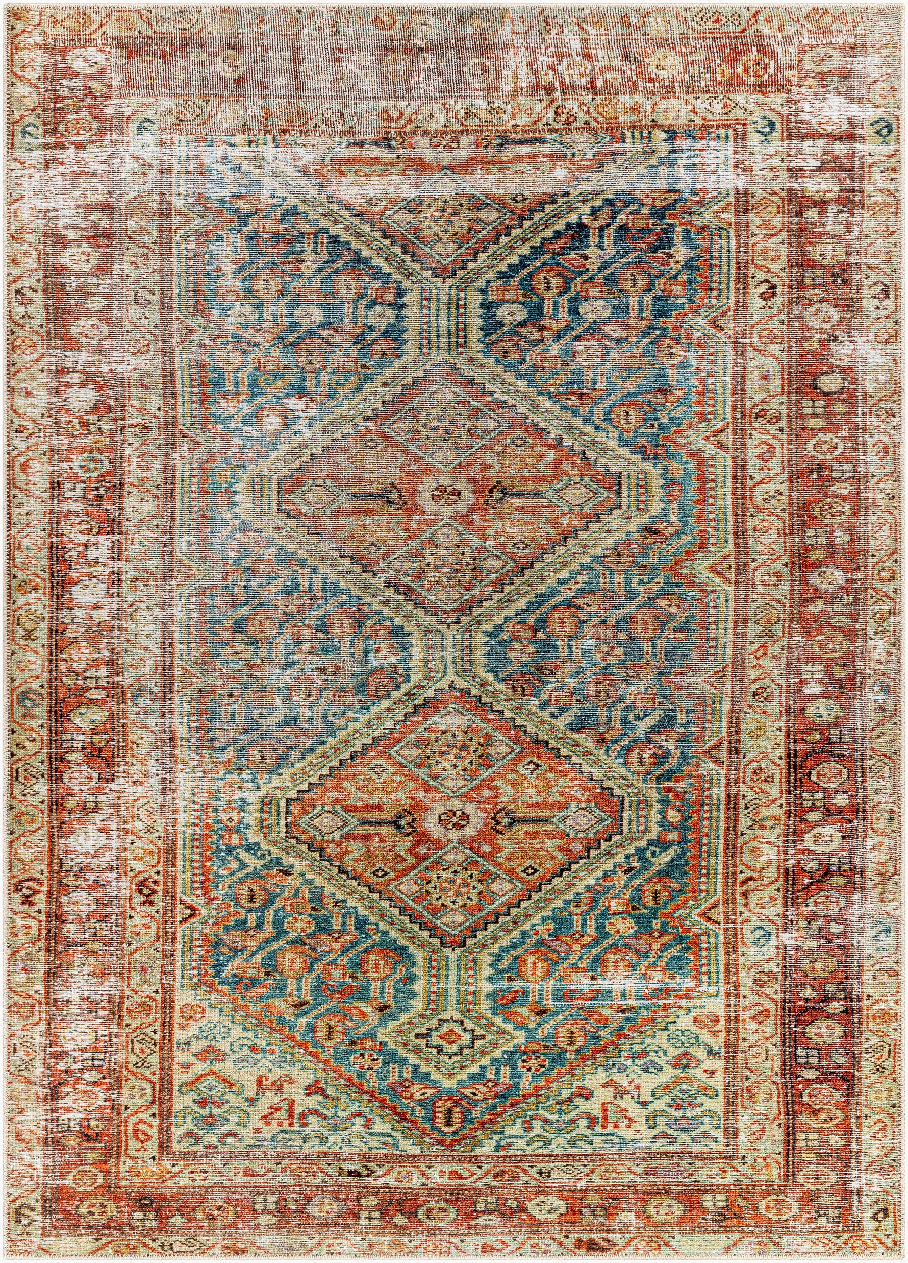 Amelie AML-2352 Blue Area Rug