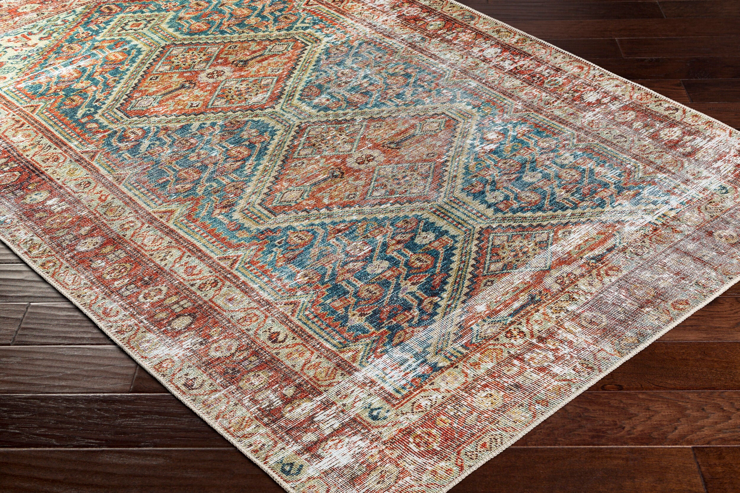 Amelie AML-2352 Blue Area Rug
