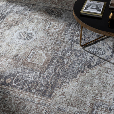 Amelie AML-2360 Ink-Blue Area Rug by LIVABLISS