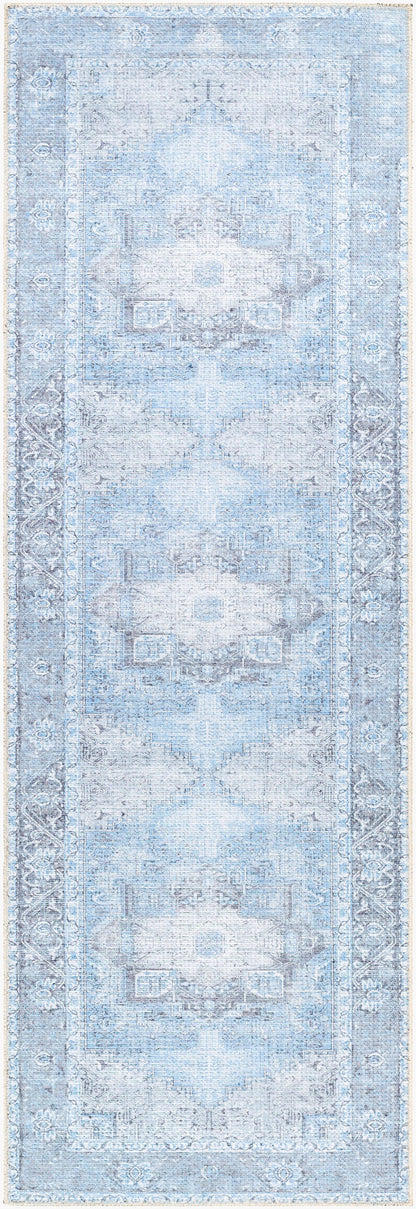 Amelie AML-2362 Light-Blue Area Rug