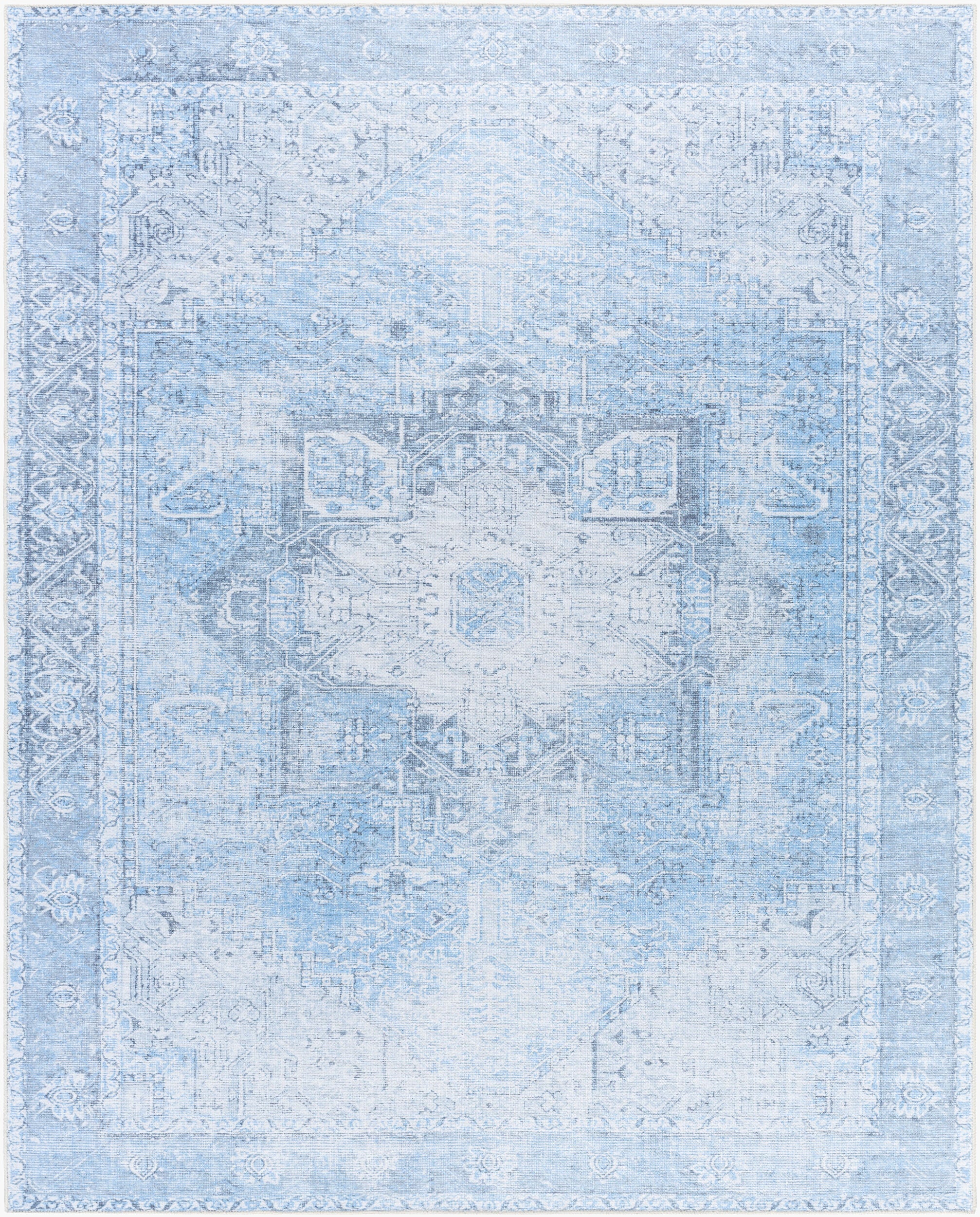 Amelie AML-2362 Light-Blue Area Rug