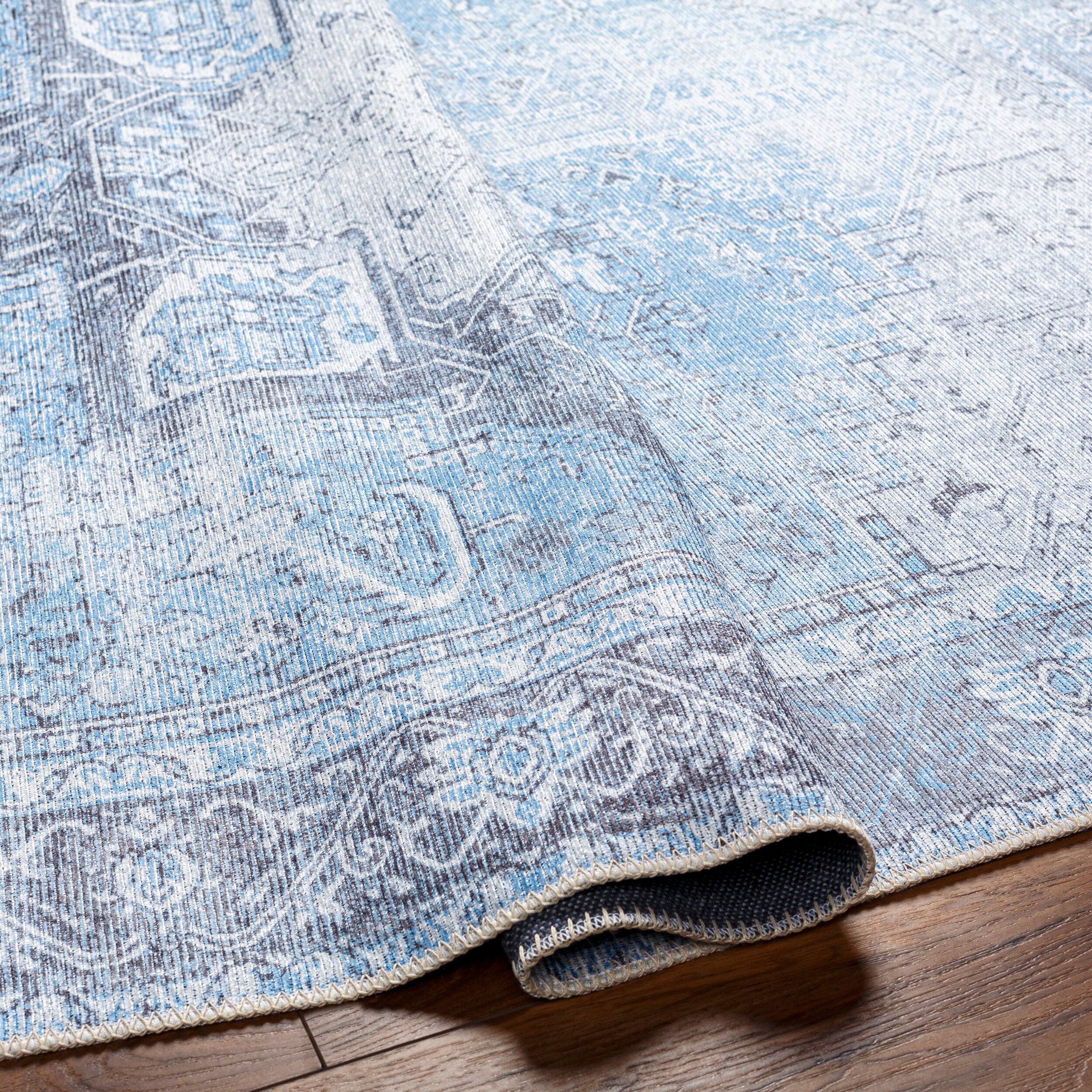Amelie AML-2362 Light-Blue Area Rug