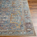 Surya Amelie AML-2370 Deep Teal Machine Washable Area Rug by LIVABLISS