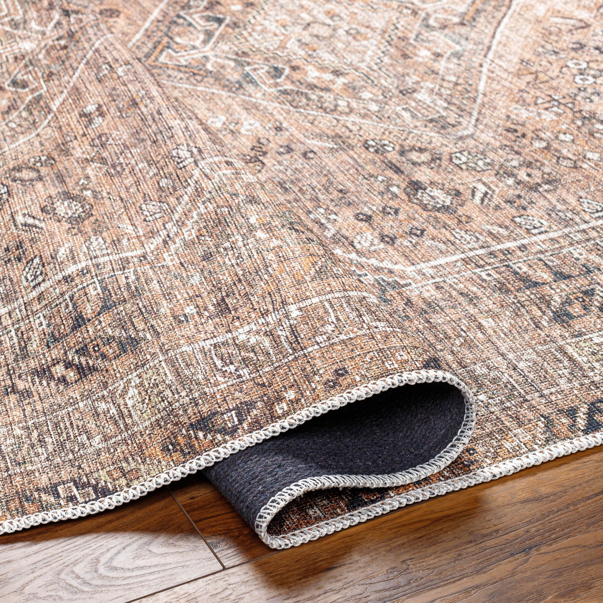 Amelie AML-2384 Light Brown Area Rug