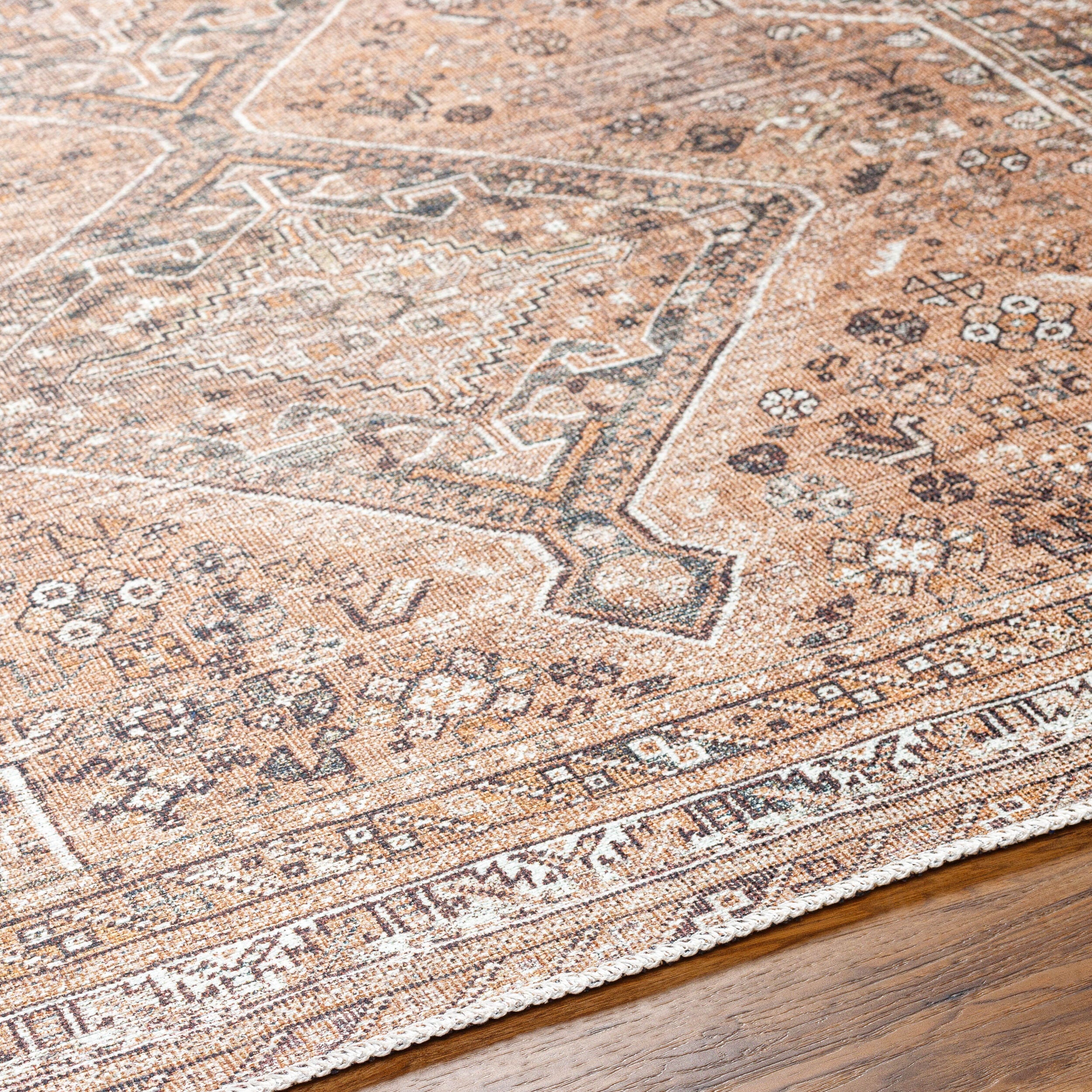 Amelie AML-2384 Light Brown Area Rug