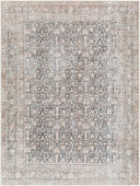 Surya Amelie AML-2387 Black Machine Washable Area Rug by LIVABLISS