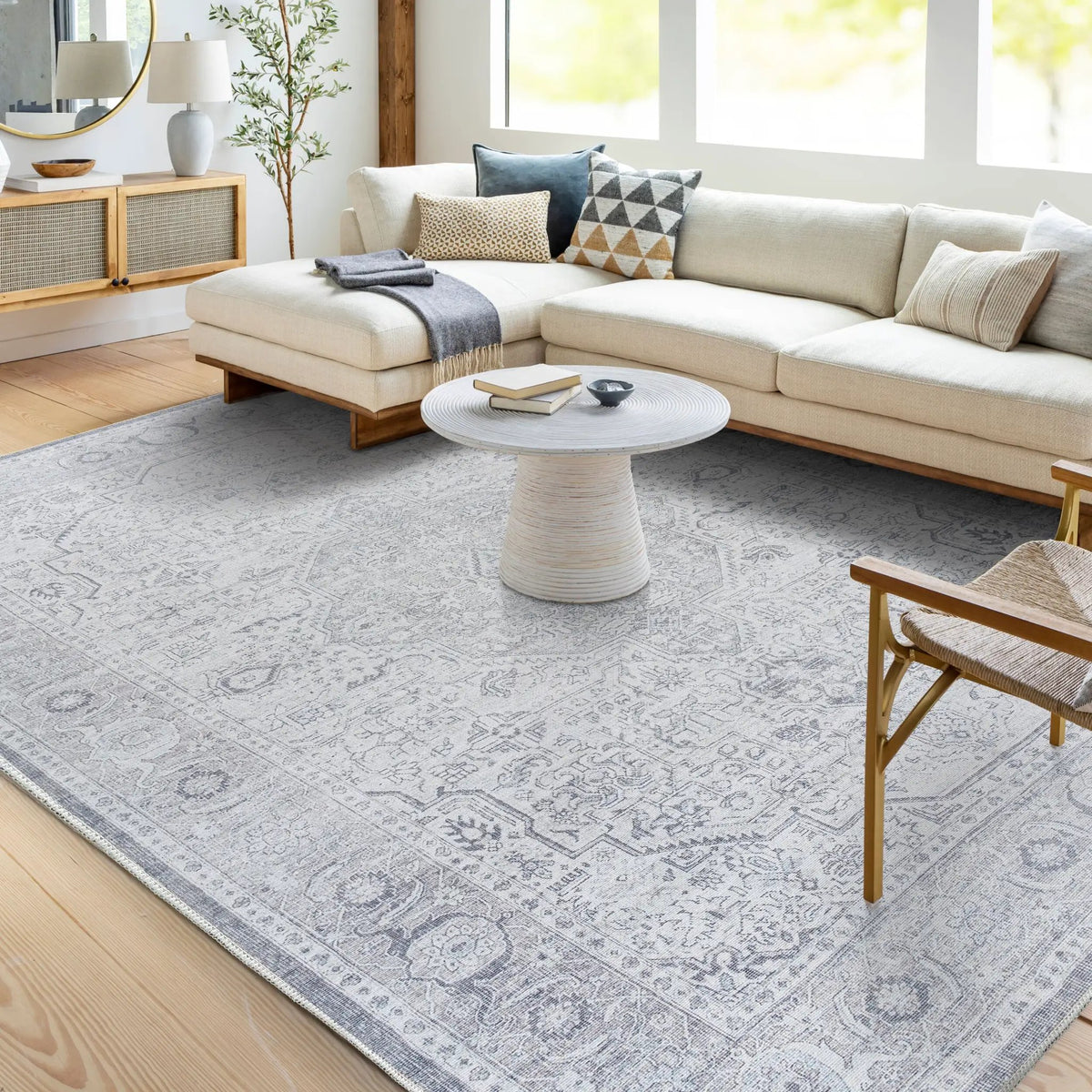 Livabliss x Becki Owens Amelie AML-2389 Pewter Area Rug