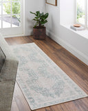 Surya Amelie AML-2393 Medium Green Machine Washable Area Rug by LIVABLISS