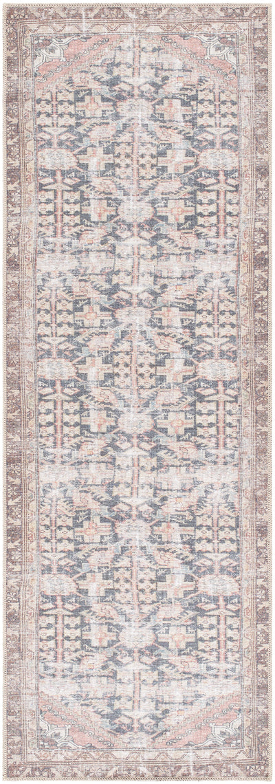 Surya Amelie AML-2395 Black Machine Washable Area Rug by LIVABLISS