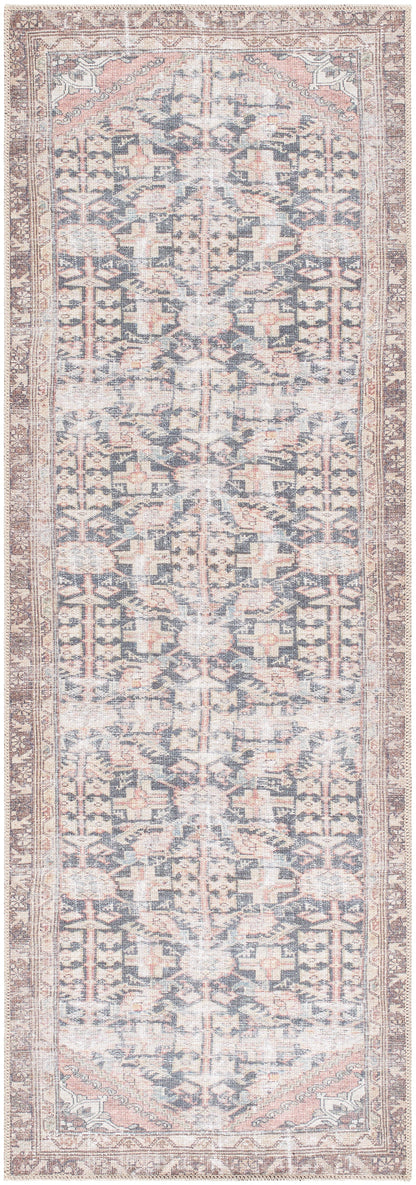 Surya Amelie AML-2395 Black Machine Washable Area Rug by LIVABLISS