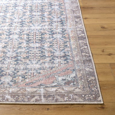 Surya Amelie AML-2395 Black Machine Washable Area Rug by LIVABLISS