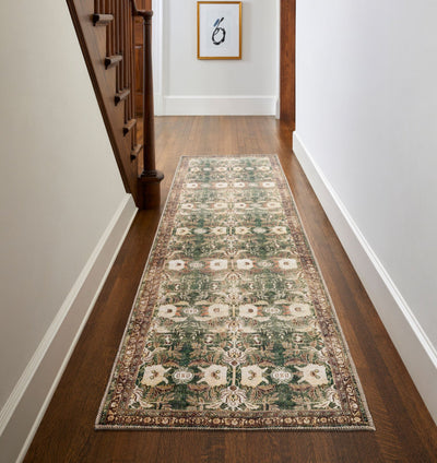 LIVABLISS Amelie AML-2396 Olive Area Rug