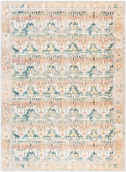 Surya Amelie AML-2397 Medium Green Machine Washable Area Rug by LIVABLISS