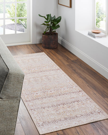 Surya Amelie AML-2401 Cream Machine Washable Area Rug by LIVABLISS